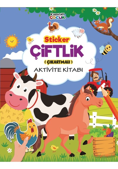 Karatay Sticker Çıkartmalı Aktivite Kitabı