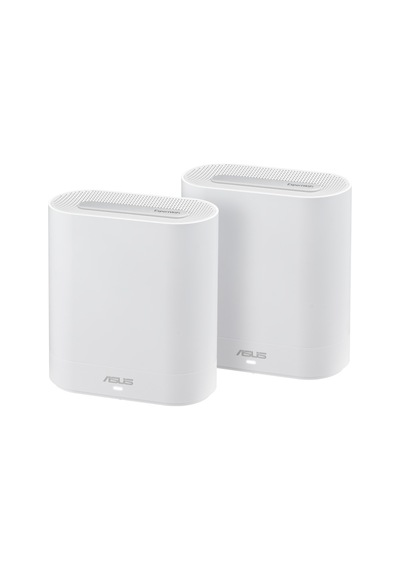 Asus EXPERT WIFI EBM68-W-2 AX7800 WIFI6-E Kurumsal Mesh Router 2-li Paket Beyaz