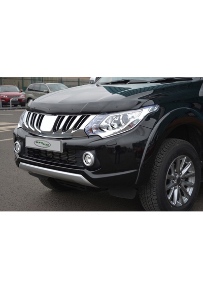 Eurocap Mitsubishi L200 Ön Kaput Koruma Rüzgarlık 3Mm Abs 15-19