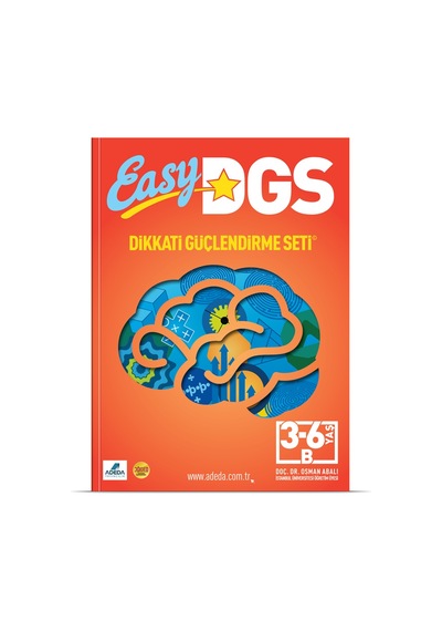 Dikkati Güçlendirme Seti - 3-6 Yaş B - Dr.Osman Abalı - Easy DGS