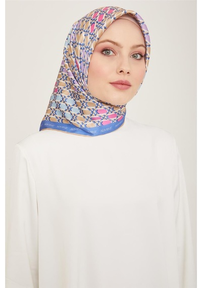 Armine Twill İpek Eşarp 24ya9144 56 - Desenli
