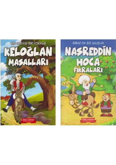Gönül Nasreddin Hoca Fıkraları + Keloğlan Masalları 2 Kitap