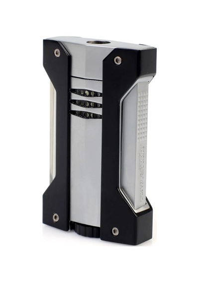 Conquistador Tek Torch Pürmüz Krom Siyah Defi Extreme Dizayn Metal Puro Çakmağı Cnq-024