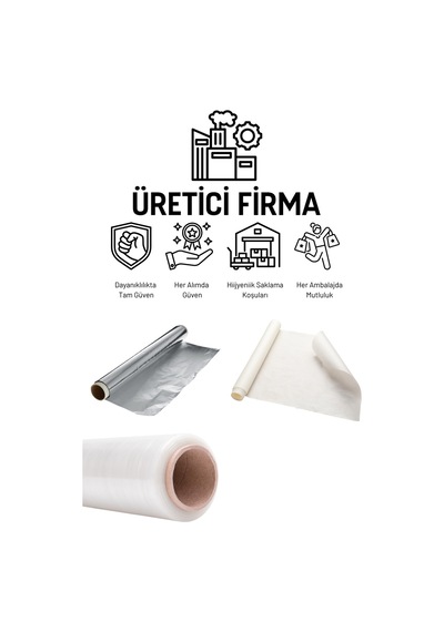 Pvc Streç Film Kutusuz 30 Cm X 300 M 9 Mic 20 Li Koli