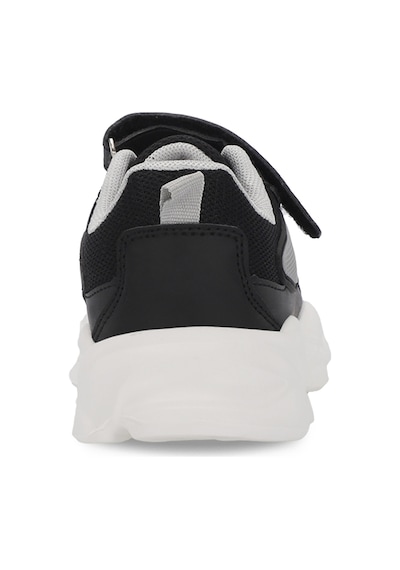 Slazenger PARIS Çocuk Cırt Cırtlı Siyah Sneaker