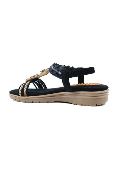 Guja 26y120-4 Siyah Kadın Sandalet