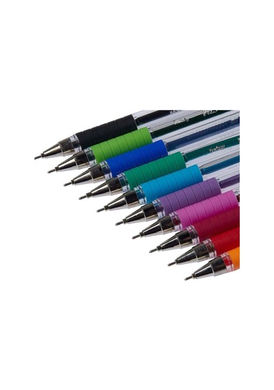 Faber Castell Okul Ve Sınav Seti 1425 Tükenmez Kalem 10 Renk Ve 3 Adet Econ 0.7 Uçlu Kalem Çok Renkli