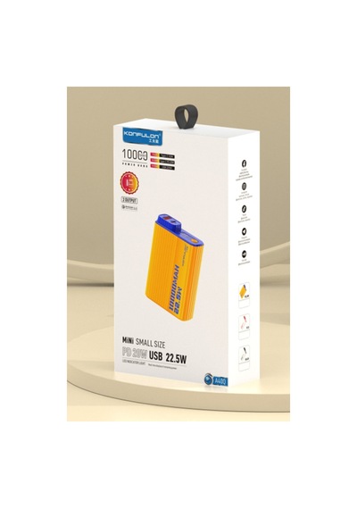 A40q 10.000 Mah Pd 20w Mini Powerbank - Siyah-beyaz 14351143