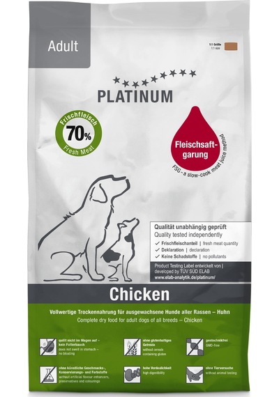 Platinum Tavuklu Yetişkin Köpek Maması 5 Kg