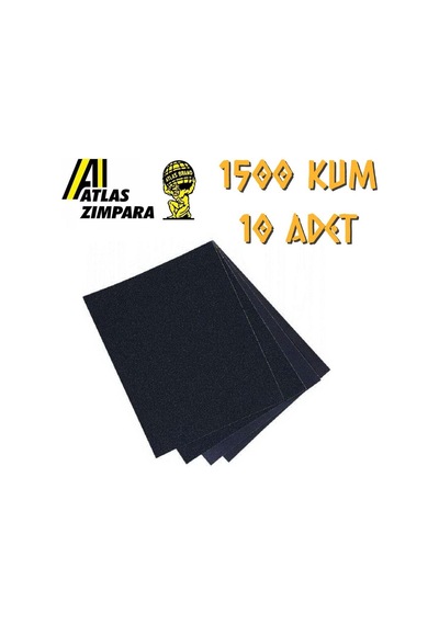 Atlas 188 Su Zımparası 1500 Kum - 10 Adet