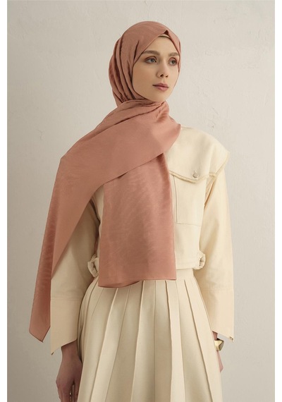 Armine Pamora Zebra Desen Şal 1 37 Pembe