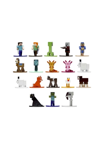Jada Minecraft Nano 18'li Metal Figür Seri 8