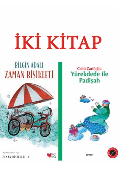 Zaman Bisikleti Ve Yürekdede İle Padişah 2 Kitap Birden