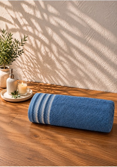 Sade Şık Banyo Ve Beden Havlusu %100 Pamuklu 70x140 Mint Yeşili