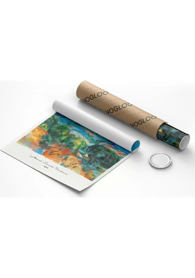 Çerçevesiz Poster Paul Cézanne Sainte-victoire Dağı