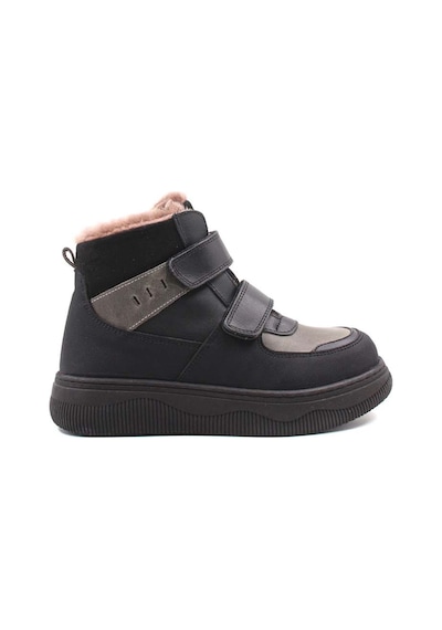Fast Step Hakiki Deri Kürklü Unisex Çocuk Klasik Bot 157kxa2710 Siyah