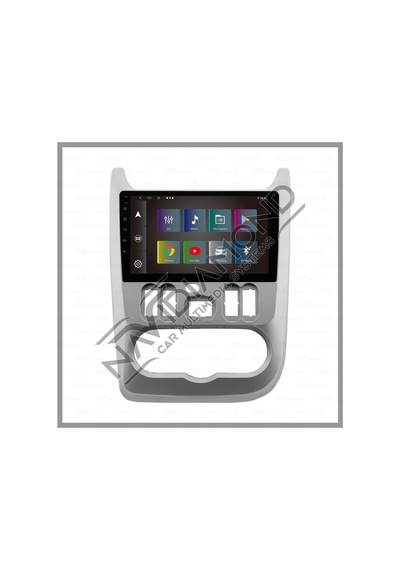 Navıdıamond Dacıa Logan Gri 2011-2012 Uyumlu 2 Gb Ram 16 Gb Hafıza Androıd Multımedıa X Elktrnk Teyp 9.0 İnç