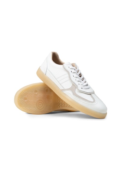 Deery Kadın Hakiki Deri Beyaz Sneaker Ayakkabı - R2601zbyzc01 Beyaz