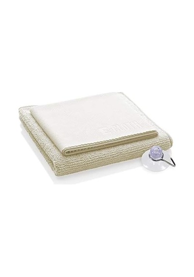 E-cloth Shower Cleaning Pack Duş Temizleme Seti, Mikrofiber, Fildişi, Eco Ambalaj 0