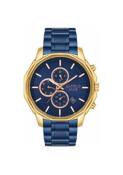 Jg.polo Clup Jpc.0523.11407.5 Kol Saati Rose Gold  Erkek Kol Saati- Siyah