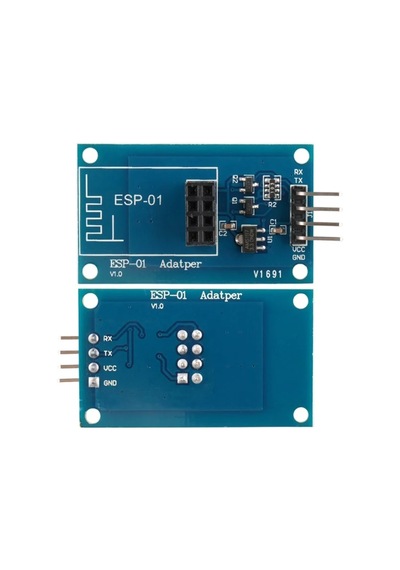 Esp-01 Esp8266 Seri Wifi Modül Adaptörü 3.3v - 5v Voltaj Dönüştürücü Kartı