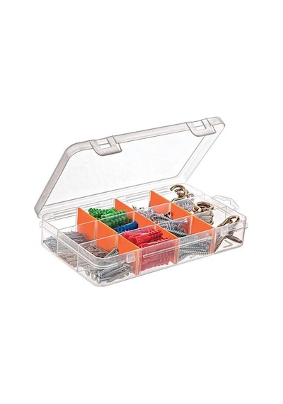 Elektronikport-Malzeme Kutusu 12 Bölmeli Organizer Hobi Kutusu
