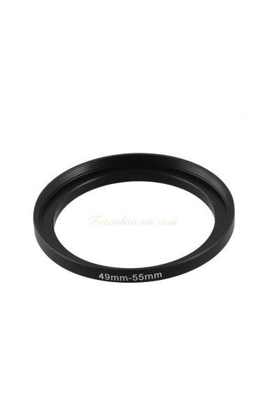 49Mm-55Mm Dönüştürücü Step Up Halka Adaptör 49-55Mm