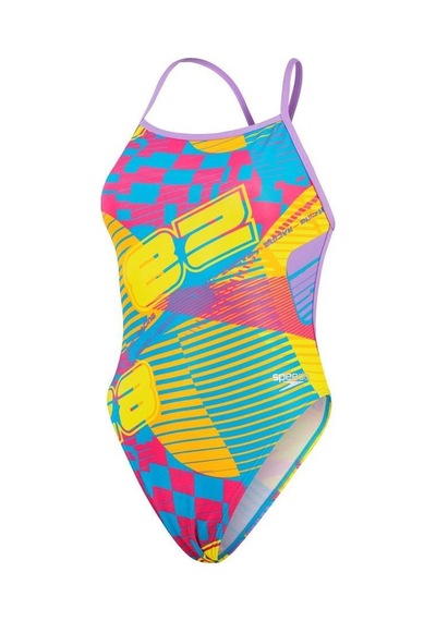 Speedo Endurance Plus Kadın Yüzücü Mayosu 8-1284316625 Çok Renkli