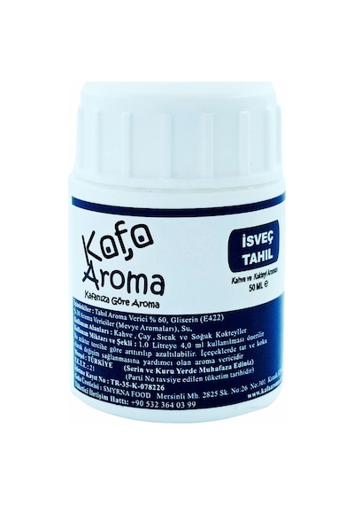 Kafa Aroma İsveç Tahıl Aroması Hazırı Karışımı 50 ML