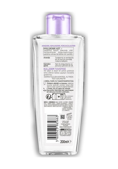L'Oréal Paris Saf Retinol Gece Serumu 30 ML + Revitalift Filler Dolgunlaştırıcı Tonik 200 ML