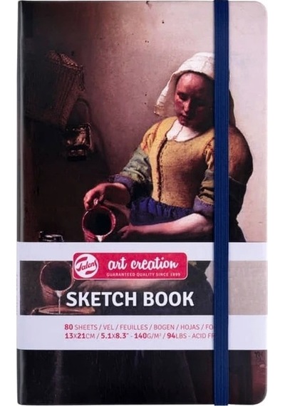 Talens Art Creation Sketchbook Sert Kapak Eskiz Defteri 140 Gr 13x21 Cm 80 Yp Milkmaid