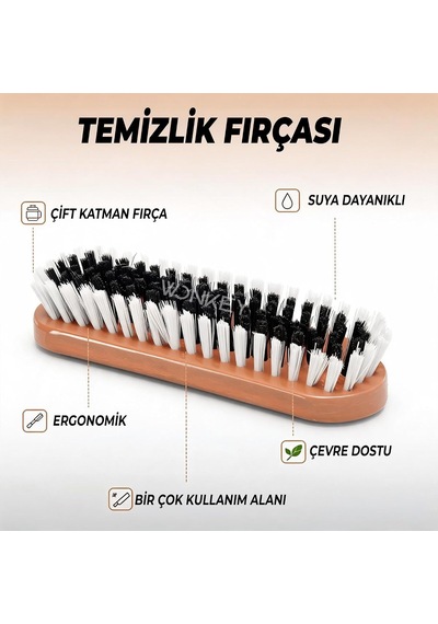 Wonkey - Kanepe, Koltuk, Halı, Araç Koltuğu, Kumaş Ve Döşeme Temizleme Fırçası, Elbise Temizlik Fırçası Diğer