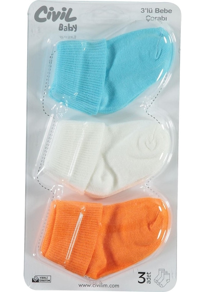 Civil Baby Asetat Çorap Setleri - Standart