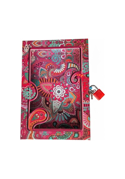 Bafix Hatıra Defteri Kilitli Lp32k-0825 Çok Renkli