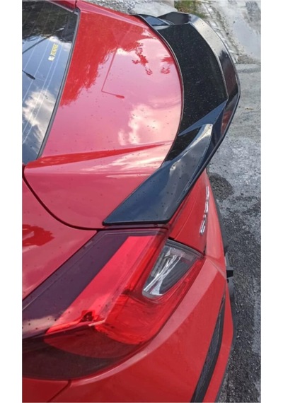 Honda Civic Fc5 Jdm Spoiler Piona Black 2016 Ve Üzeri Spoyler Ithal
