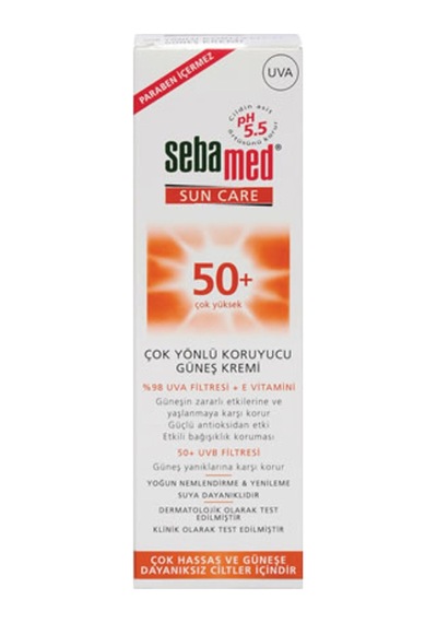 Sebamed Sun Care Çok Yönlü Koruyucu Güneş Kremi Spf 50 75 Ml - 2 Adet Tarı