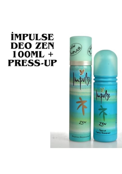 Impulse Zen Kadın Deodorant 100ml+ Impulse Zen Press Up 90ml