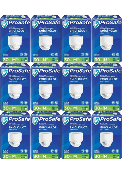 Prosafe Emici Külot Hasta Bezi Orta-medium 360 Adet 12pk 30 M