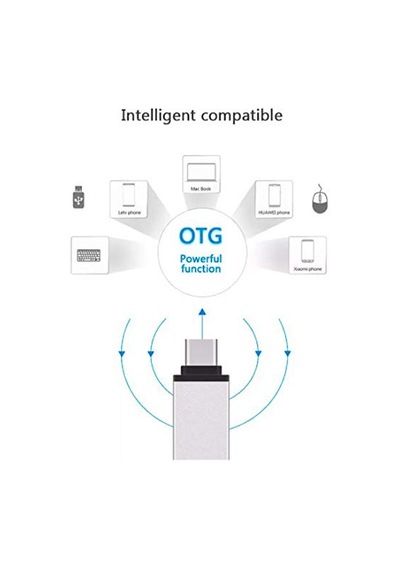 Type C Usb 3.1 To Usb 3.0 Dönüştürücü Otg Çevirici Adaptör Metal Macbook, İpad Air 2020, İpad Pro, Surface Pro, Diğer