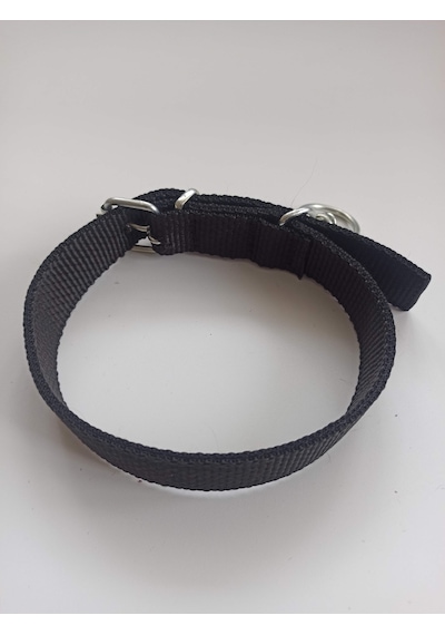 Kozaklı Orta Irk Köpek Tasması Siyah 60 x 3 CM Siyah