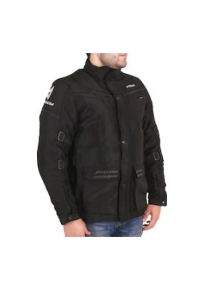 Venom Touring Pro Siyah Erkek Motosiklet Montu