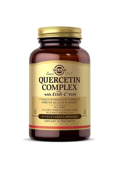 Solgar Gar Quercetin Complex 50 V Kapsul