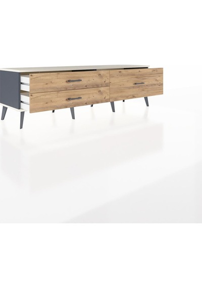 Hyperion Tv Ünitesi 3 Çekmeceli 176x44x51 Antrasit-aytaşı/çam Aytası/atlas Çam Hyperion Tv Ünitesi 3 Çekmeceli 176x44x51 Antrasit-aytaşı/çam Aytası/atlas Çam