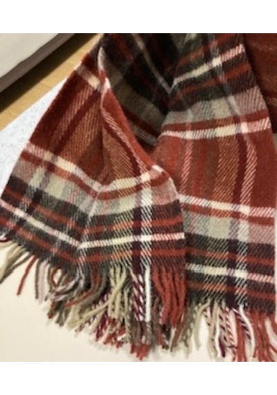 Gençev Home &Selin& %100 Saf Yün Scotch Battaniye Tek Kişilik (467107583)