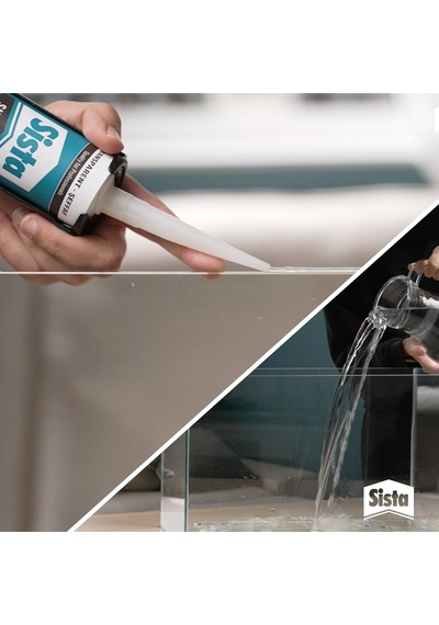 Lexroo Silikon Mastik Aquarium, Balıklara Zarar Vermeyen Akvaryum Silikonu