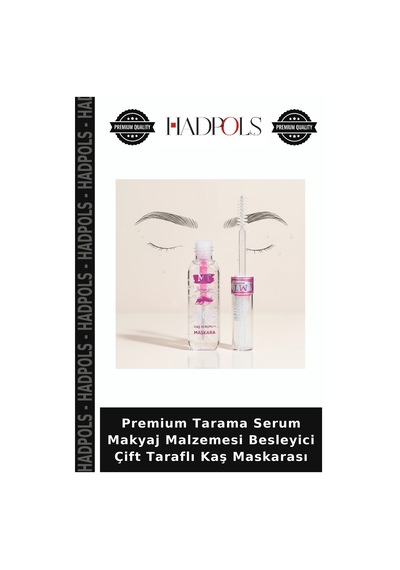 Premium Tarama Serum Makyaj Malzemesi Besleyici Çift Taraflı Kaş Maskarası Şeffaf