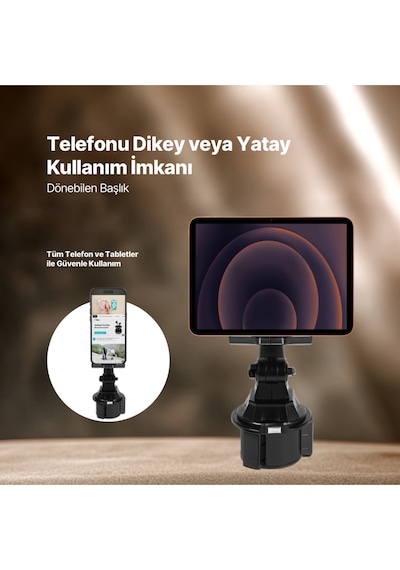 Ttec FlexGrip Comfort 2TT44 Araç İçi Telefon Tablet Tutucu