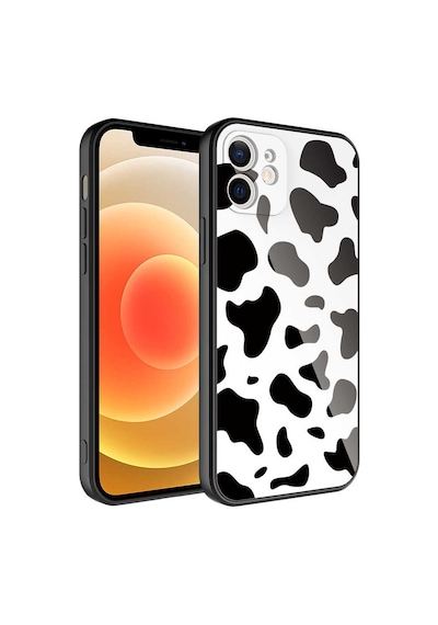 More Tr Apple Uyumlu iPhone 12 Uyumlu Kamera Korumalı Desenli Sert Silikon Mtr Epoksi Kılıf-no7