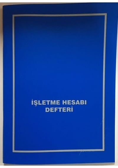 Gülpaş Işletme Hesabı Defteri 48 Yaprak Plastik Kapak