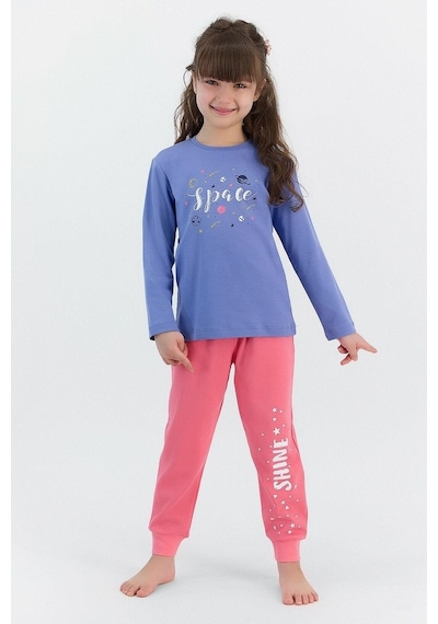 Roly Poly 2565 Garson Space Kız Çocuk Pijama Takımı